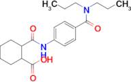 2-((4-(Dipropylcarbamoyl)phenyl)carbamoyl)cyclohexane-1-carboxylic acid