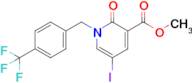 Methyl 5-iodo-2-oxo-1-(4-(trifluoromethyl)benzyl)-1,2-dihydropyridine-3-carboxylate