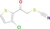 1-(3-Chlorothiophen-2-yl)-2-thiocyanatoethan-1-one