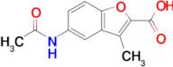 5-Acetamido-3-methylbenzofuran-2-carboxylic acid