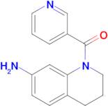 (7-Amino-3,4-dihydroquinolin-1(2H)-yl)(pyridin-3-yl)methanone