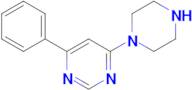 4-Phenyl-6-(piperazin-1-yl)pyrimidine