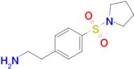 2-(4-(Pyrrolidin-1-ylsulfonyl)phenyl)ethan-1-amine