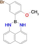 2-(5-Bromo-2-methoxyphenyl)-2,3-dihydro-1H-naphtho[1,8-de][1,3,2]diazaborinine