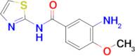 3-Amino-4-methoxy-N-(thiazol-2-yl)benzamide