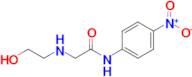 2-((2-Hydroxyethyl)amino)-N-(4-nitrophenyl)acetamide