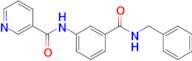 N-(3-(benzylcarbamoyl)phenyl)nicotinamide