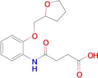 4-Oxo-4-((2-((tetrahydrofuran-2-yl)methoxy)phenyl)amino)butanoic acid