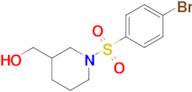 (1-((4-Bromophenyl)sulfonyl)piperidin-3-yl)methanol