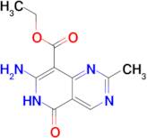 Ethyl 7-amino-2-methyl-5-oxo-5,6-dihydropyrido[4,3-d]pyrimidine-8-carboxylate