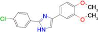 2-(4-chlorophenyl)-4-(3,4-dimethoxyphenyl)-1H-imidazole