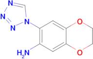 7-(1H-tetrazol-1-yl)-2,3-dihydrobenzo[b][1,4]dioxin-6-amine