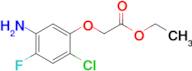 Ethyl 2-(5-amino-2-chloro-4-fluorophenoxy)acetate