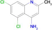 5,7-Dichloro-2-methylquinolin-4-amine