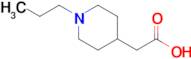 2-(1-Propylpiperidin-4-yl)acetic acid