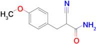 2-Cyano-3-(4-methoxyphenyl)propanamide