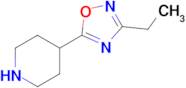 3-Ethyl-5-(piperidin-4-yl)-1,2,4-oxadiazole