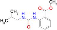 Methyl 2-(3-isobutylureido)benzoate