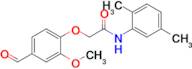 N-(2,5-dimethylphenyl)-2-(4-formyl-2-methoxyphenoxy)acetamide