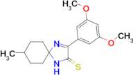 3-(3,5-Dimethoxyphenyl)-8-methyl-1,4-diazaspiro[4.5]Dec-3-ene-2-thione