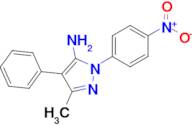 3-Methyl-1-(4-nitrophenyl)-4-phenyl-1H-pyrazol-5-amine