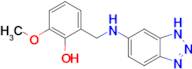 2-(((1H-benzo[d][1,2,3]triazol-6-yl)amino)methyl)-6-methoxyphenol