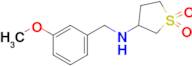 3-((3-Methoxybenzyl)amino)tetrahydrothiophene 1,1-dioxide