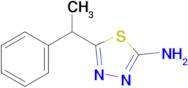 5-(1-Phenylethyl)-1,3,4-thiadiazol-2-amine