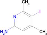 5-Iodo-4,6-dimethylpyridin-2-amine