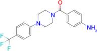 (4-Aminophenyl)(4-(4-(trifluoromethyl)phenyl)piperazin-1-yl)methanone