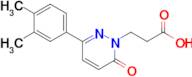 3-(3-(3,4-Dimethylphenyl)-6-oxopyridazin-1(6H)-yl)propanoic acid