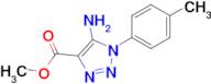 Methyl 5-amino-1-(p-tolyl)-1H-1,2,3-triazole-4-carboxylate