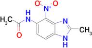N-(2-methyl-4-nitro-1H-1,3-benzodiazol-5-yl)acetamide