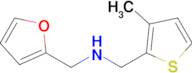 1-(Furan-2-yl)-N-((3-methylthiophen-2-yl)methyl)methanamine