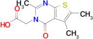 2-(2,5,6-Trimethyl-4-oxothieno[2,3-d]pyrimidin-3(4H)-yl)acetic acid