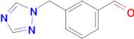 3-((1H-1,2,4-triazol-1-yl)methyl)benzaldehyde