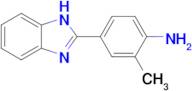 4-(1H-benzo[d]imidazol-2-yl)-2-methylaniline