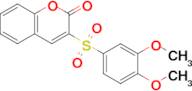 3-((3,4-Dimethoxyphenyl)sulfonyl)-2H-chromen-2-one