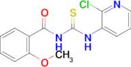 N-((2-chloropyridin-3-yl)carbamothioyl)-2-methoxybenzamide