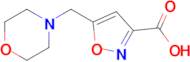 5-(Morpholinomethyl)isoxazole-3-carboxylic acid