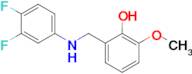 2-(((3,4-Difluorophenyl)amino)methyl)-6-methoxyphenol