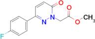 Methyl 2-(3-(4-fluorophenyl)-6-oxopyridazin-1(6H)-yl)acetate