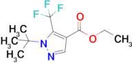 Ethyl 1-(tert-butyl)-5-(trifluoromethyl)-1H-pyrazole-4-carboxylate