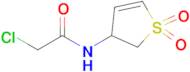 2-Chloro-N-(1,1-dioxido-2,3-dihydrothiophen-3-yl)acetamide