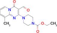 Ethyl 4-(3-formyl-9-methyl-4-oxo-4H-pyrido[1,2-a]pyrimidin-2-yl)piperazine-1-carboxylate