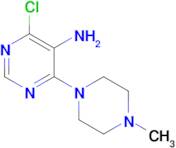 4-Chloro-6-(4-methylpiperazin-1-yl)pyrimidin-5-amine