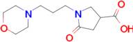 1-(3-Morpholinopropyl)-5-oxopyrrolidine-3-carboxylic acid