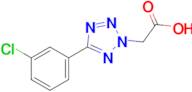 2-(5-(3-Chlorophenyl)-2H-tetrazol-2-yl)acetic acid