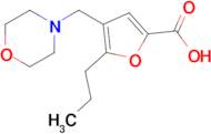 4-(Morpholinomethyl)-5-propylfuran-2-carboxylic acid