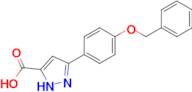 3-[4-(benzyloxy)phenyl]-1H-pyrazole-5-carboxylic acid